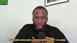 VIDEO / L’ultima di Draymond Green: “Per LeBron divorzierei”