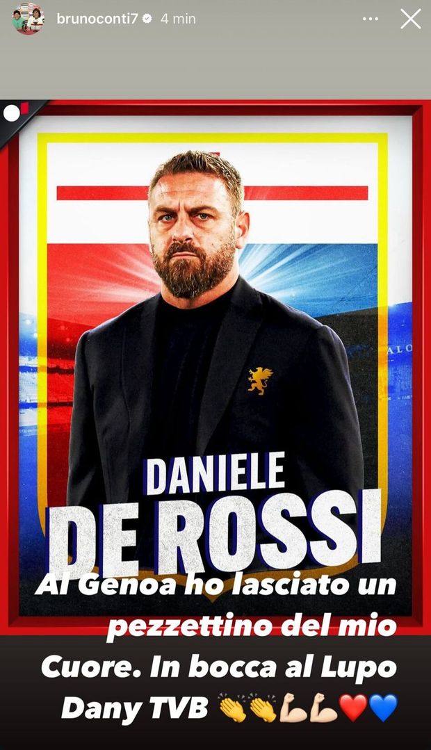 Bruno Conti e l’augurio a De Rossi: “Al Genoa ho lasciato un pezzetto del mio cuore”- immagine 2