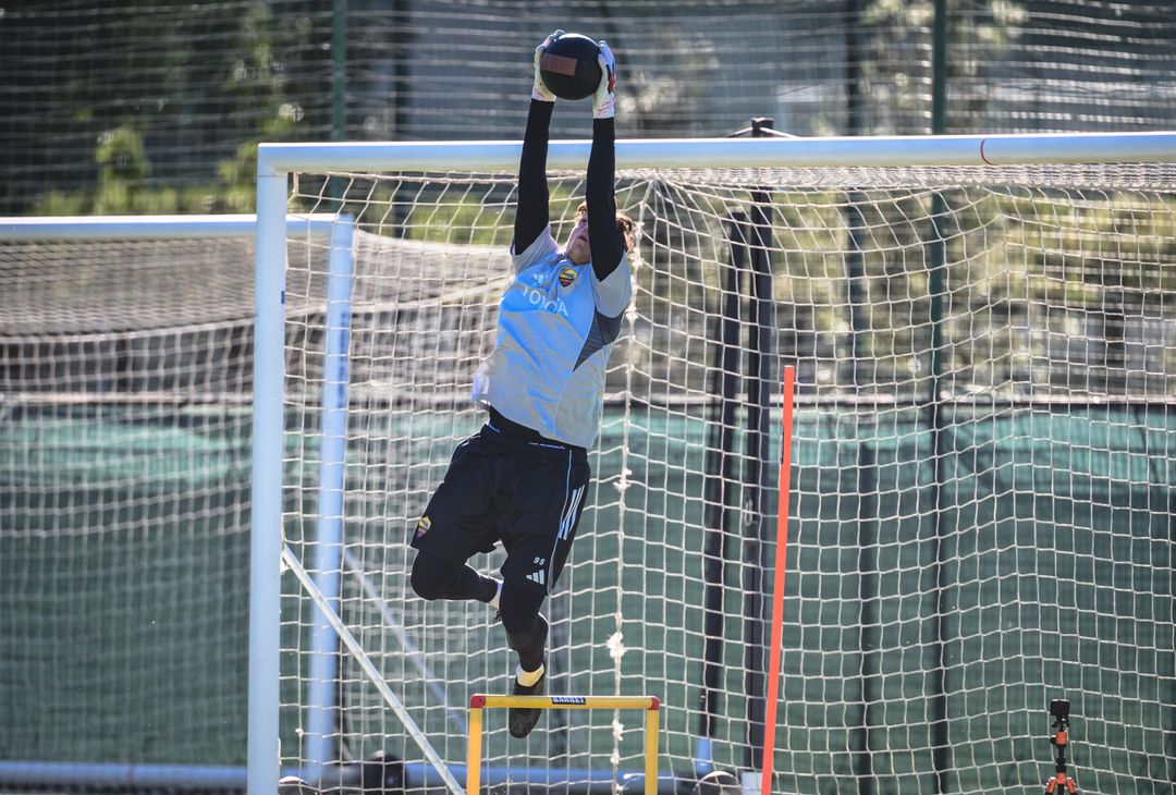 Trigoria, la seduta di allenamento sotto gli occhi di Friedkin – FOTO GALLERY - immagine 25