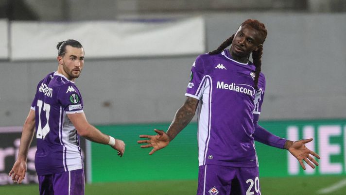 GERMOGLI PH: 26 FEBBRAIO 2026 FIRENZE STADIO ARTEMIO FRANCHI CONFERENCE LEAGUE FIORENTINA VS JAGIELLONIA NELLA FOTO GOL ESULTANZA KEAN Moh Way, la nuova canzone di Kean: “Vi ho fatto fuori uno a uno, ci ho messo poco” - immagine 1