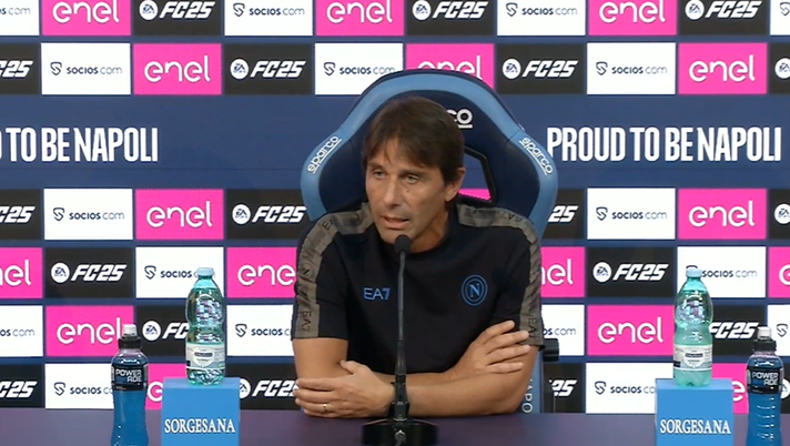 Conte su Lukaku: “È fin troppo generoso! Adesso sta bene fisicamente” Conte su Lukaku: “È fin troppo generoso! Adesso sta bene fisicamente” - immagine 1
