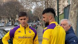 VIDEO VN – La Fiorentina arriva alla camera ardente di Hamrin