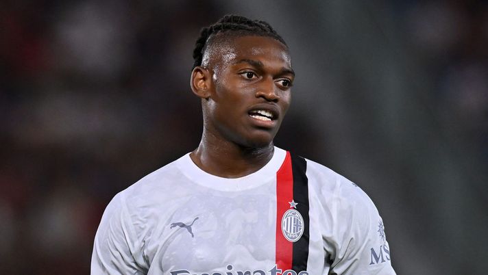 Rafael Leao durante Bologna-Milan