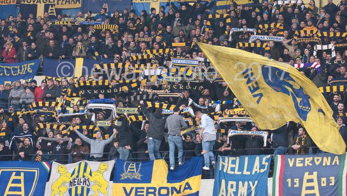 Tifosi Verona, in 318 ad Avellino Tifosi Verona, in 318 ad Avellino - immagine 1