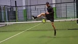 Ex Milan – Ibrahimovic sfida l’amico Djokovic a padel | VIDEO