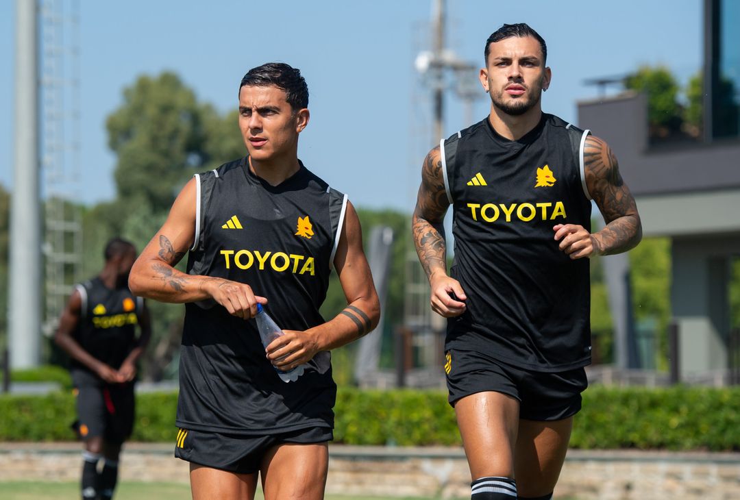 La Roma torna ad allenarsi in vista della sfida contro il Verona – FOTO GALLERY- immagine 1