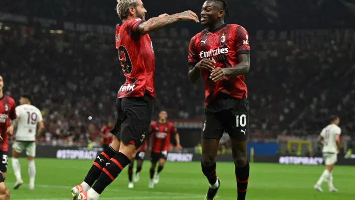 Serie A Leao Theo Hernandez 2023-24 AC Milan News
