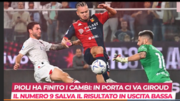 VIDEO Genoa-Milan: Pulisic gol, Pioli ok su Gilardino: Rosso Maignan, Giroud portiere