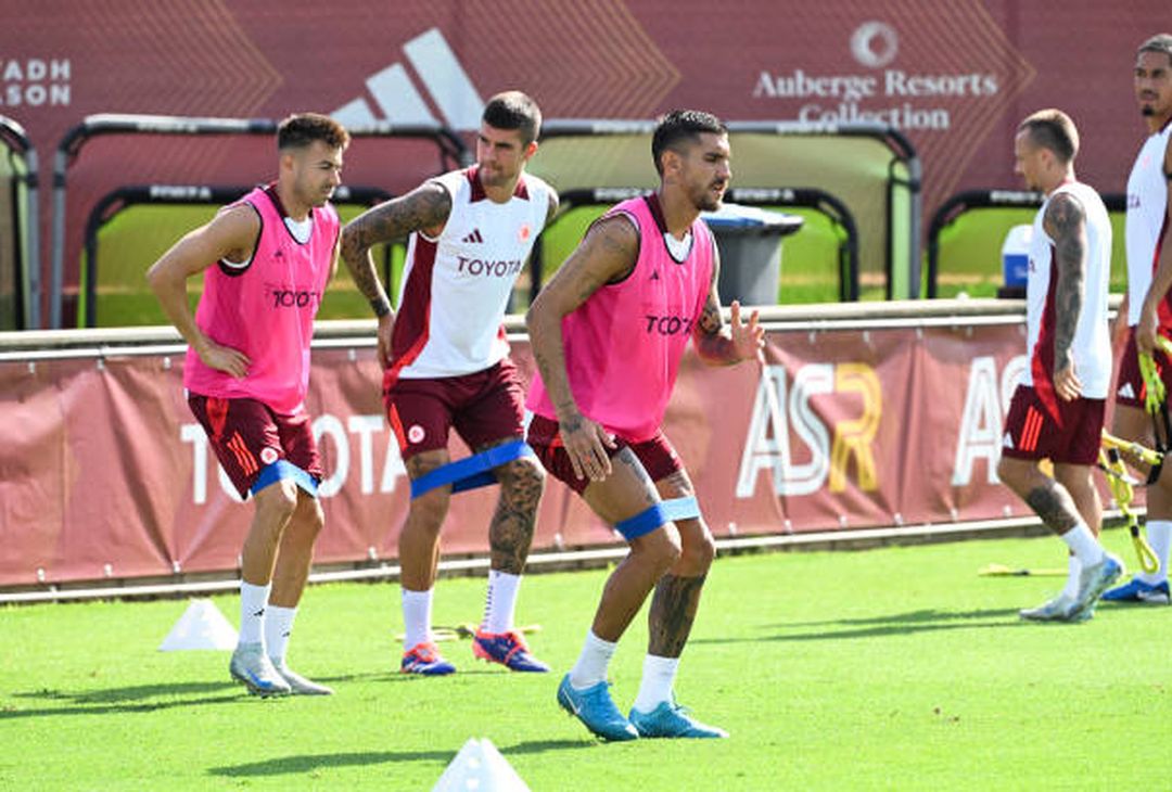 L’allenamento della Roma in vista della gara contro il Cagliari – FOTO GALLERY - immagine 19