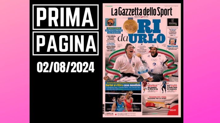 Prima pagina Gazzetta dello Sport: piccoli Diavoli alla conquista del Milan