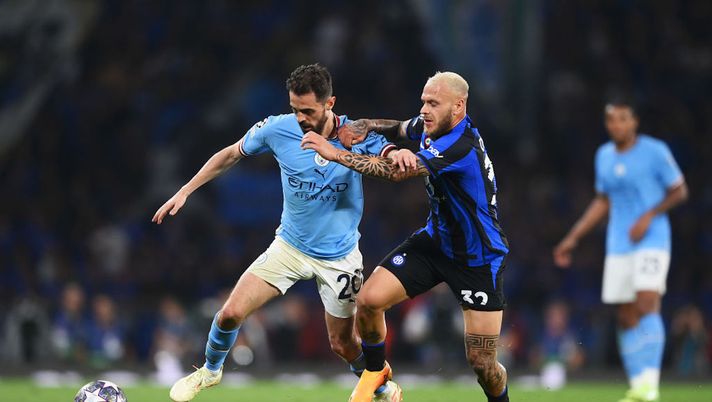 L’UEFA stila la top 11 della Champions: ci sono due giocatori dell’Inter. Dominio City - immagine 1