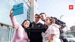 FOTO Südtirol-Palermo, la squadra in partenza dallo stadio “Renzo Barbera” (GALLERY)