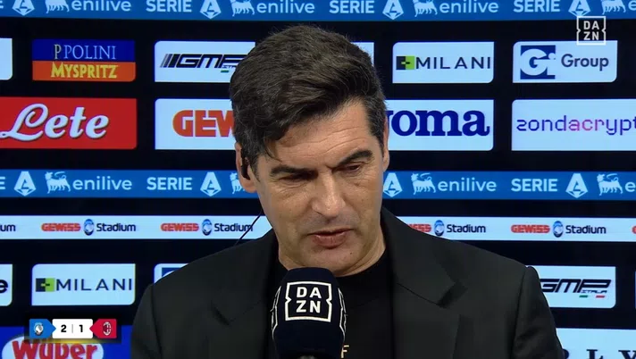 Fonseca: “Arbitro fattore negativo. È stata una mancanza di rispetto nei confronti del Milan” - immagine 1