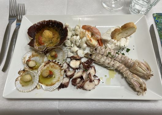L'antipasto misto PADOVA GOURMET | La nostra recensione del Ristorante Atelier del Pesce- immagine 3