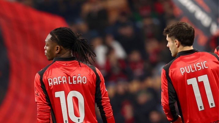 Leao-Pulisic, secondo round anche negli spogliatoi dell'Olimpico dopo Lazio-Milan