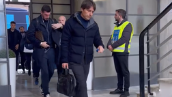 Il Napoli è arrivato al Sinigaglia: la concentrazione sul volto degli azzurri