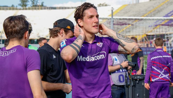 GERMOGLI PH: 27 APRILE 2025 FIRENZE STADIO ARTEMIO FRANCHI SERIE A FIORENTINA VS EMPOLI NELLA FOTO ZANIOLO zaniolo