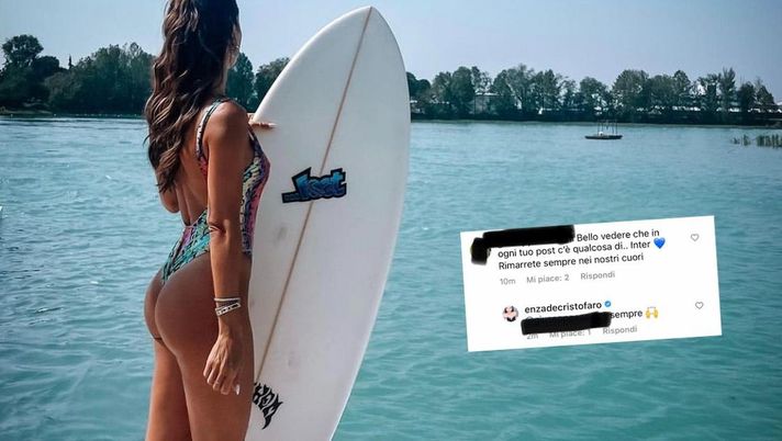 I tifosi dell’Inter scrivono a lady D’Ambrosio sui social: “Che bello vedere che in ogni…” - immagine 1
