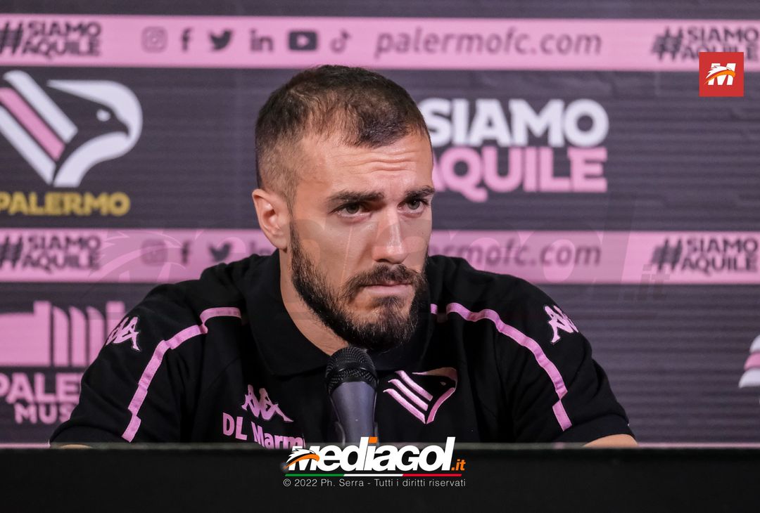 FOTO RITIRO PALERMO, la conferenza stampa di Nicola Valente (Gallery) - immagine 20