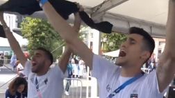 VIDEO – Parigi come la Curva Sud: Riva e Alessio cantano a squarciagola ‘Roma Roma’