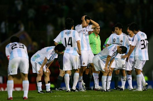 I giocatori dell'Ulsan HD nel 2009 (Photo by Matt King/Getty Images) Mondiale per Club: Ulsan HD, la squadra sudcoreana di proprietà della Hyundai- immagine 2