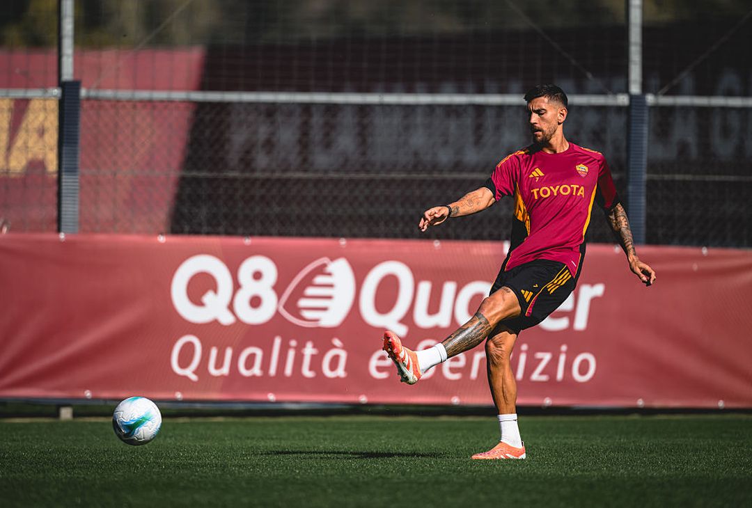 Trigoria, l’allenamento mattutino dei giallorossi – FOTO GALLERY - immagine 32