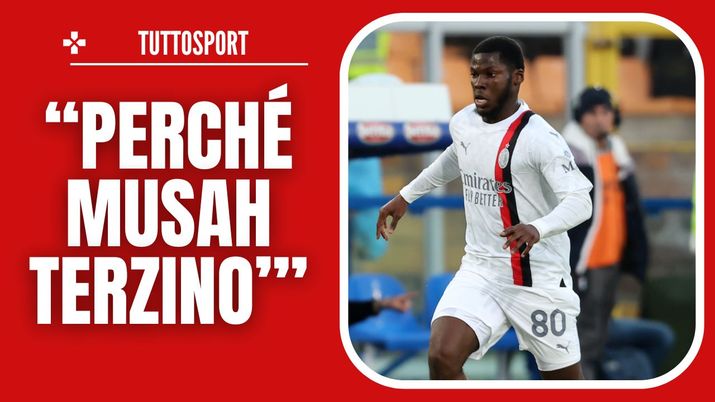 Musah Pioli AC Milan Lecce-Milan Serie A 2023-2024