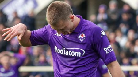 GERMOGLI PH: 19 GENNAIO 2025 FIRENZE STADIO ARTEMIO FRANCHI SERIE A FIORENTINA VS TORINO NELLA FOTO GUDMUNDSSON Gudmundsson