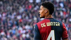 De Winter: “San Siro è lo stadio più bello, giocarci con il Milan sarà fantastico”