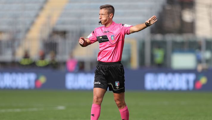 Serie B, designazioni 16ª giornata: ecco chi arbitra Parma-Palermo. Al VAR Abbattista Parma-Palermo