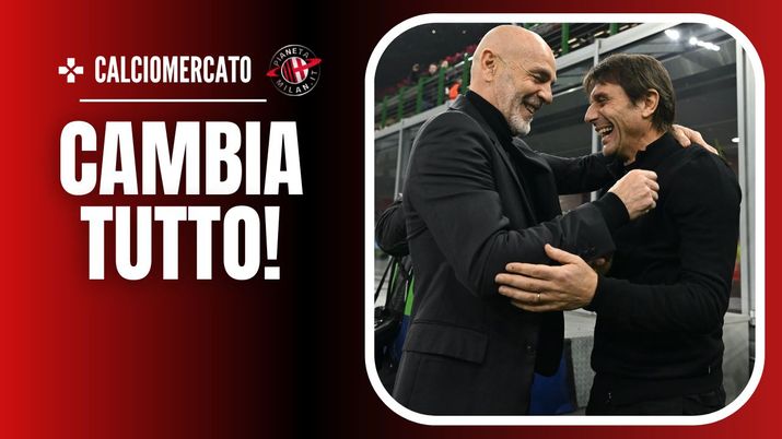 Stefano Pioli (allenatore AC Milan) rischia la panchina per Antonio Conte? | Calciomercato Milan News (Getty Images) Calciomercato AC Milan Pioli Conte