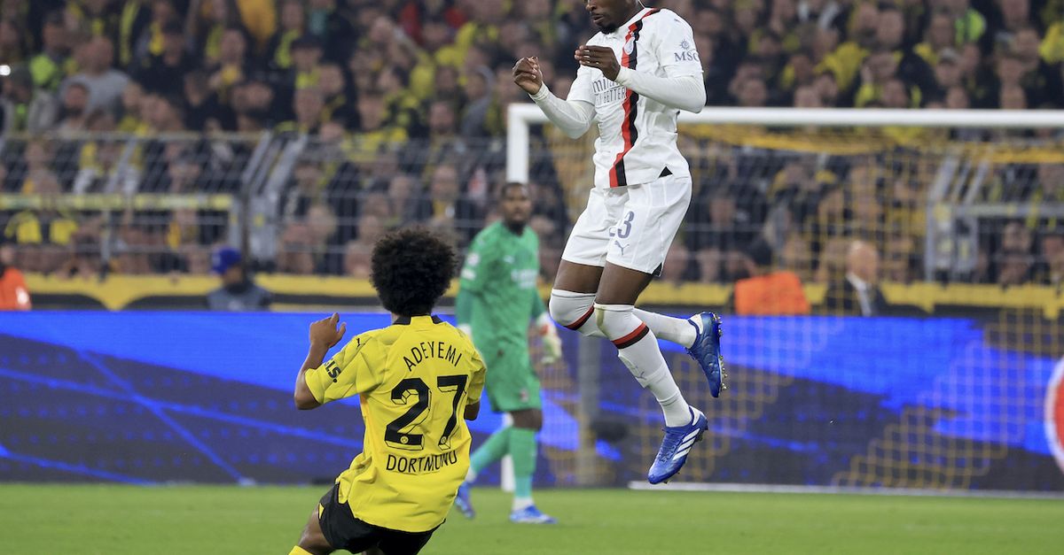 Borussia Dortmund Milan, Tomori: “Nel secondo tempo meglio, ma …”