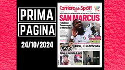 Prima pagina Corriere dello Sport: “Festa Inter con San Marcus Thuram”