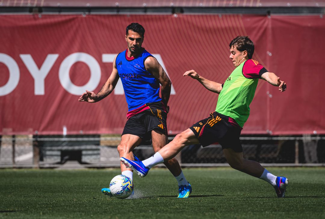 Trigoria, la ripresa degli allenamenti a -5 da Roma-Fiorentina – FOTO GALLERY - immagine 19