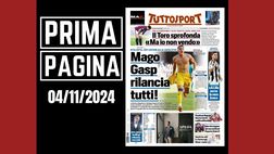 Prima pagina Tuttosport: “Atalanta, mago Gasp rilancia tutti!”