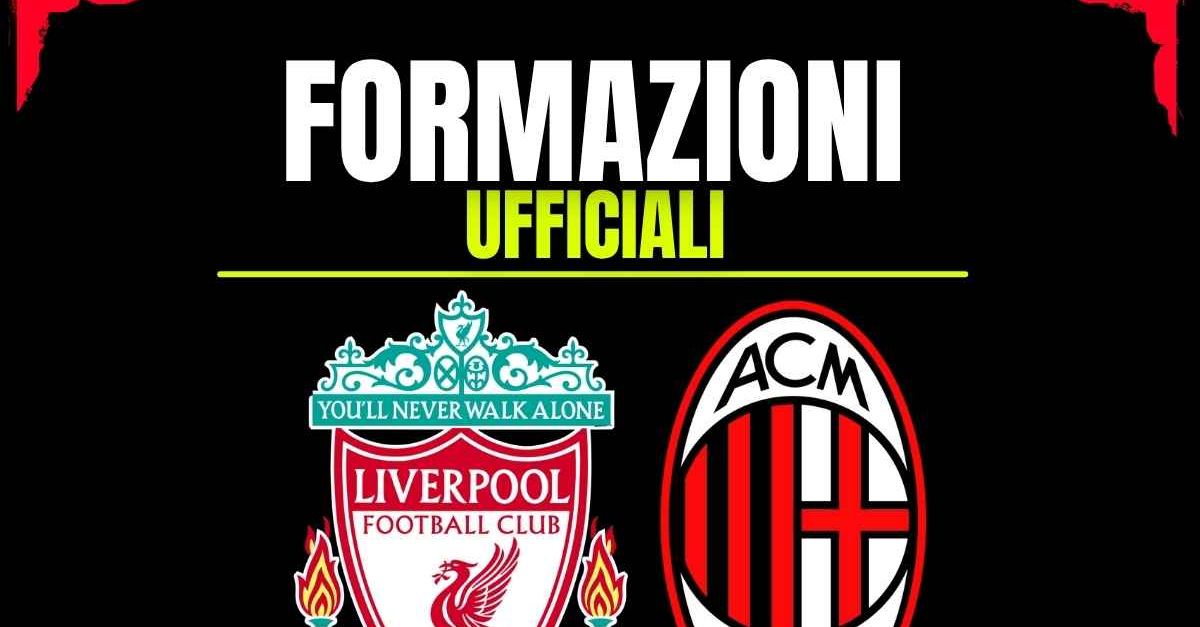 amichevole liverpool milan le formazioni ufficiali cambio per fofana