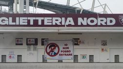 Torino, nella notte affissi volantini contro Cairo all’Olimpico