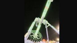 VIDEO / Giostra si spezza a metà, paura al parco divertimenti in Arabia Saudita