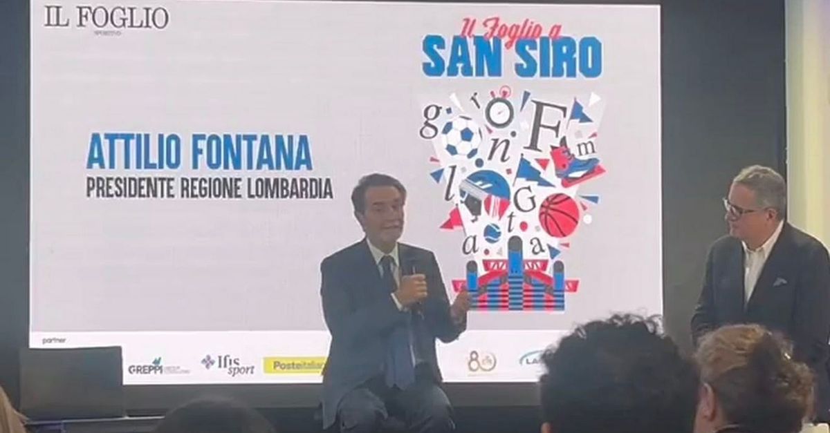 fontana presidente regione lombardia con scaroni ho tanti confronti da Pianetamilan.it fontana presidente regione lombardia con scaroni ho tanti confronti