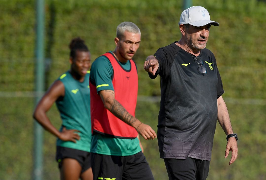 Noslin, Cataldi e Maurizio Sarri