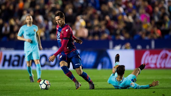 Lukic e Levante, storica cinquina al Barcellona! Boyé al Bernabeu ne prende sei- immagine 1