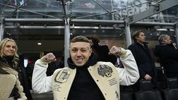 Lazza on fire a San Siro: e spunta il nuovo inno del Milan…