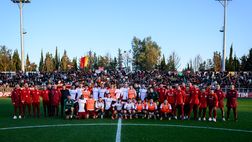 Roma, primo allenamento del 2025 al Tre Fontane. Attesa per l’incontro con l’agente di Dybala