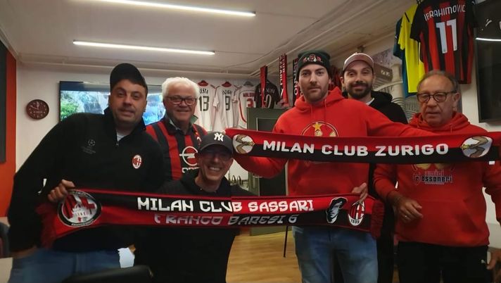 Trasferta e strette di mano: i Milanisti di Sassari e di Zurigo a Leverkusen - immagine 1