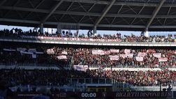 Torino-Napoli, la coreografia della curva: tutte le accuse a Cairo
