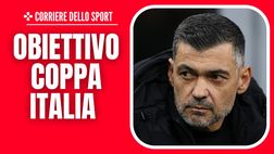 Milan, obiettivo Coppa Italia: domani la sfida con la Roma di Ranieri