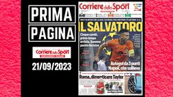 Prima pagina Corriere dello Sport: “Il SalvaToro”