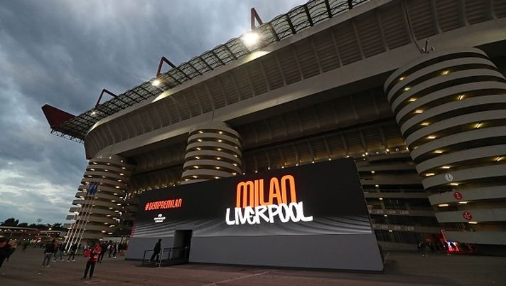 MILAN, ITALY - SEPTEMBER 17: A general view of the stadium ahead of the UEFA Champions League 2024/25 League Phase MD1 match between AC Milan and Liverpool FC at Stadio San Siro on September 17, 2024 in Milan, Italy. (Photo by Marco Luzzani/Getty Images)  L’EDITORIALE DI MAURO SUMA – Milano corre, Milano ristagna - immagine 1
