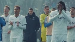 VIDEO “Avanti insieme in ogni momento”: i calciatori del Napoli ringraziano i tifosi