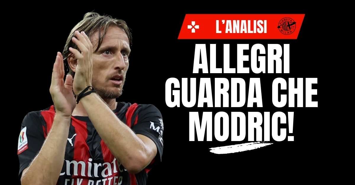 milan modric com8217232 andata la prima a san siro i numeri segnali subito 8230